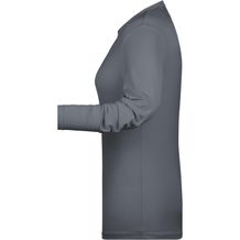 Tangy-T Long-Sleeved - Langarm Shirt mit Elasthan [Gr. L] (Grau) (Art.-Nr. CA251170)