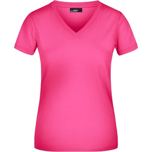 Ladies' V-T - Tailliertes Damen T-Shirt [Gr. L] (Art.-Nr. CA251377) - Weicher Elastic-Single Jersey
Gekämmte,...