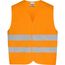 Safety Vest Kids - Leicht zu bedruckende Sicherheitsweste in Einheitsgröße (fluorescent-orange) (Art.-Nr. CA251709)