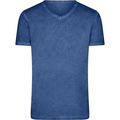 Men's Gipsy T-Shirt - Trendiges T-Shirt mit V-Ausschnitt [Gr. XL] (Art.-Nr. CA252833) - Baumwoll Single Jersey mit aufwändige...