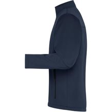 Men's Softshell Jacket - Klassische Softshelljacke im sportlichen Design aus recyceltem Polyester (navy) (Art.-Nr. CA254110)