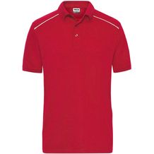 Men's Workwear Polo - Strapazierfähiges und pflegeleichtes Polo mit Kontrastpaspel [Gr. XXL] (Art.-Nr. CA254890)