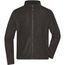 Men's Fleece Jacket - Fleecejacke mit Stehkragen im klassischen Design [Gr. 3XL] (dark-grey) (Art.-Nr. CA254908)