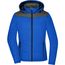 Ladies' Winter Jacket - Sportliche Winterjacke mit Kapuze [Gr. S] (royal/anthracite-melange) (Art.-Nr. CA255239)