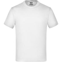 Junior Basic-T - Kinder Komfort-T-Shirt aus hochwertigem Single Jersey [Gr. XS] (white) (Art.-Nr. CA255273)
