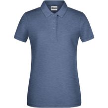 Ladies' Basic Polo - Klassisches Poloshirt [Gr. M] (light-denim-melange) (Art.-Nr. CA255639)