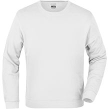 Basic Sweat - Klassisches Sweatshirt aus French-Terry [Gr. XXL] (white) (Art.-Nr. CA256487)