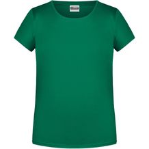 Girls' Basic-T - T-Shirt für Kinder in klassischer Form [Gr. M] (irish-green) (Art.-Nr. CA256490)