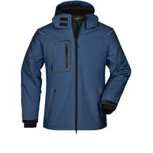 Mens Winter Softshell Jacket - Modische Winter Softshelljacke [Gr. XL] (navy) (Art.-Nr. CA256711)