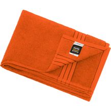 Bath Sheet - Großes Badetuch in flauschiger Walkfrottier-Qualität (orange) (Art.-Nr. CA256951)