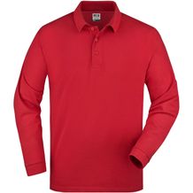 Polo-Piqué Long-Sleeved - Klassisches Langarm Polo [Gr. M] (Art.-Nr. CA257820)