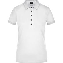 Ladies' Pima Polo - Poloshirt in Premiumqualität [Gr. L] (white) (Art.-Nr. CA258701)