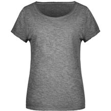 Ladies' Slub-T - T-Shirt im Vintage-Look [Gr. XL] (graphite) (Art.-Nr. CA259020)