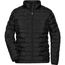 Ladies' Modern Padded Jacket - Leichte, modische Steppjacke aus recyceltem Polyester [Gr. L] (black-matt) (Art.-Nr. CA260401)