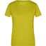 Ladies' Heather T-Shirt - Modisches T-Shirt mit V-Ausschnitt [Gr. M] (yellow-melange) (Art.-Nr. CA260807)
