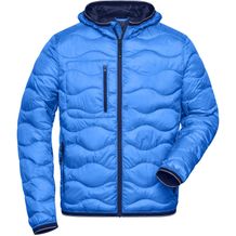 Men's Padded Jacket - Gesteppte Jacke mit sorona®AURA Wattierung (nachwachsender, pflanzlicher Rohstoff) [Gr. 3XL] (blue/navy) (Art.-Nr. CA260959)