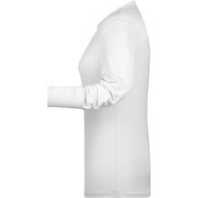 Tangy-T Long-Sleeved - Langarm Shirt mit Elasthan [Gr. S] (weiß) (Art.-Nr. CA261163)