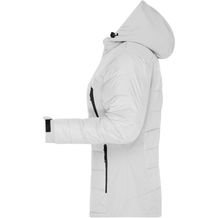 Ladies' Outdoor Hybrid Jacket - Thermojacke in attraktivem Materialmix [Gr. L] (weiß) (Art.-Nr. CA261443)