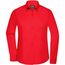 Ladies' Shirt Longsleeve Poplin - Klassisches Shirt aus pflegeleichtem Mischgewebe [Gr. 3XL] (tomato) (Art.-Nr. CA262126)
