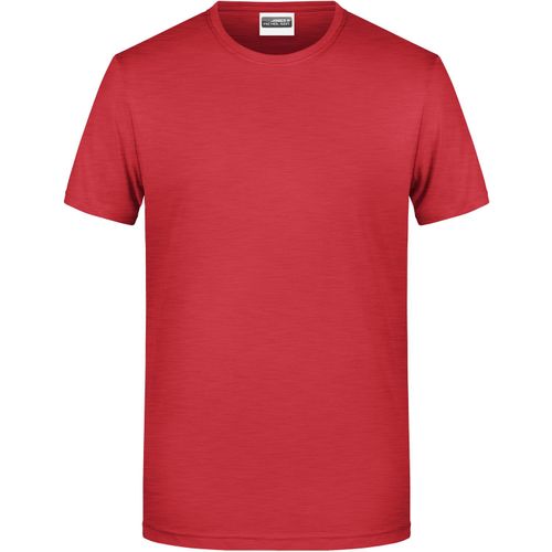 Men's Basic-T - Herren T-Shirt in klassischer Form [Gr. 3XL] (Art.-Nr. CA262387) - 100% gekämmte, ringgesponnene BIO-Baumw...