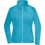 Ladies' Fleece Jacket - Fleecejacke mit Stehkragen im klassischen Design [Gr. XL] (Turquoise) (Art.-Nr. CA262674)