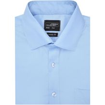 Men's Shirt Longsleeve Micro-Twill - Klassisches Shirt in pflegeleichter Baumwollqualität (light-blue) (Art.-Nr. CA262765)