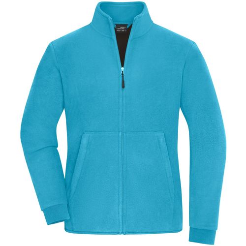 Ladies' Bonded Fleece Jacket - Fleecejacke mit kontrastfarbiger Innenseite [Gr. XXL] (Art.-Nr. CA263144) - 2-Lagen Fleece mit Anti-Pilling Ausrüst...
