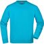 Workwear Sweatshirt - Klassisches Rundhals-Sweatshirt [Gr. 4XL] (Turquoise) (Art.-Nr. CA263229)