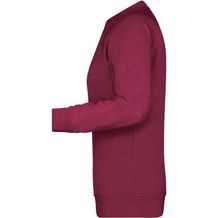 Ladies' Sweat - Klassisches Sweatshirt mit Raglanärmeln [Gr. XXL] (rot / weinrot) (Art.-Nr. CA263857)