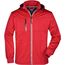 Men's Maritime Jacket - Junge Softshelljacke mit modischen Details [Gr. L] (red/navy/white) (Art.-Nr. CA263898)
