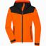 Ladies' Allweather Jacket - Leichte, gefütterte Outdoor Softshelljacke für extreme Wetterbedingungen [Gr. XS] (neon-orange/black) (Art.-Nr. CA263976)