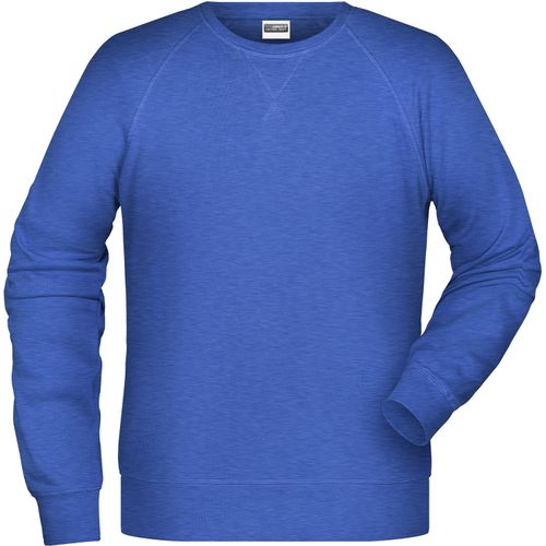 Men's Sweat - Klassisches Sweatshirt mit Raglanärmeln [Gr. L] (Art.-Nr. CA264097) - Hochwertige French Terry-Qualität, 85...