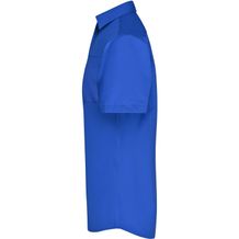 Men's Business Shirt Short-Sleeved - Klassisches Shirt aus strapazierfähigem Mischgewebe [Gr. L] (blau) (Art.-Nr. CA265261)