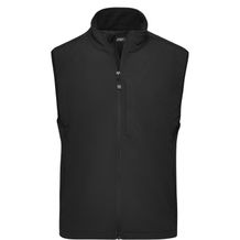 Men's Softshell Vest - Trendige Weste aus Softshell [Gr. 3XL] (black) (Art.-Nr. CA266003)