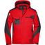 Craftsmen Softshell Jacket - Professionelle Softshelljacke mit warmem Innenfutter [Gr. XL] (red/black) (Art.-Nr. CA266027)