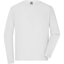 Men's Workwear-Longsleeve-T - Strapazierfähiges und pflegeleichtes Langarm Shirt [Gr. XL] (white) (Art.-Nr. CA266224)