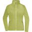 Ladies' Fleece Jacket - Fleecejacke mit Stehkragen im klassischen Design [Gr. XL] (lime-green) (Art.-Nr. CA266392)