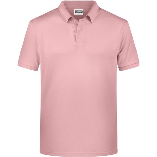 Men's Basic Polo - Klassisches Poloshirt [Gr. L] (Art.-Nr. CA266916) - Feine Piqué-Qualität aus 100% gekämmt...