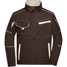 Workwear Jacket - Funktionelle Jacke im sportlichen Look mit hochwertigen Details [Gr. 6XL] (brown/stone) (Art.-Nr. CA267907)