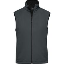 Ladies' Softshell Vest - Trendige Weste aus Softshell [Gr. M] (carbon) (Art.-Nr. CA268036)