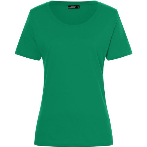 Ladies' Basic-T - Leicht tailliertes T-Shirt aus Single Jersey [Gr. XL] (Art.-Nr. CA268402) - Gekämmte, ringgesponnene Baumwolle
Rund...
