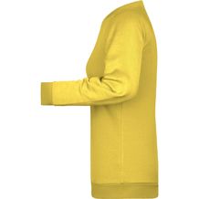 Promo Sweat Lady - Rundhals-Sweatshirt mit Raglanärmeln (Yellow) (Art.-Nr. CA268477)