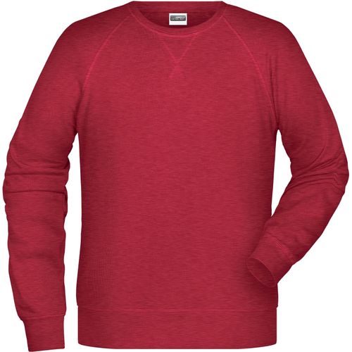 Men's Sweat - Klassisches Sweatshirt mit Raglanärmeln [Gr. XL] (Art.-Nr. CA268592) - Hochwertige French Terry-Qualität, 85...