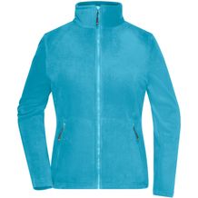 Ladies' Fleece Jacket - Fleecejacke mit Stehkragen im klassischen Design [Gr. XXL] (Turquoise) (Art.-Nr. CA269052)
