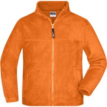 Full-Zip Fleece Junior - Jacke in schwerer Fleece-Qualität [Gr. XS] (orange) (Art.-Nr. CA269309)