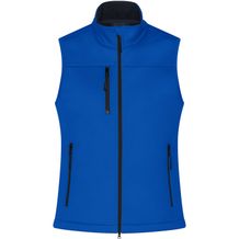 Ladies' Softshell Vest - Klassische Softshellweste im sportlichen Design aus recyceltem Polyester [Gr. XS] (nautic-blue) (Art.-Nr. CA271918)