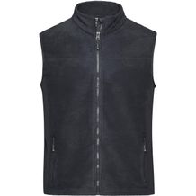 Men's Workwear Fleece Vest - Strapazierfähige Fleeceweste im Materialmix [Gr. XL] (carbon/black) (Art.-Nr. CA272515)