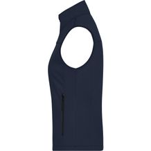 Ladies' Softshell Vest - Klassische Softshellweste im sportlichen Design aus recyceltem Polyester [Gr. L] (blau) (Art.-Nr. CA273363)