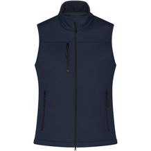 Ladies' Softshell Vest - Klassische Softshellweste im sportlichen Design aus recyceltem Polyester [Gr. L] (navy) (Art.-Nr. CA273363)