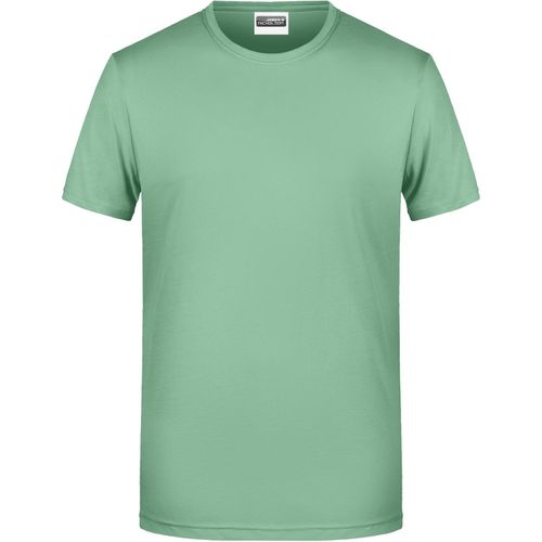 Men's Basic-T - Herren T-Shirt in klassischer Form [Gr. L] (Art.-Nr. CA273790) - 100% gekämmte, ringgesponnene BIO-Baumw...